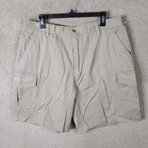 Bugle Boy Shorts Mens 38 Beige Cargo Outdoor Workwear‎ Khaki Cotton NEW
